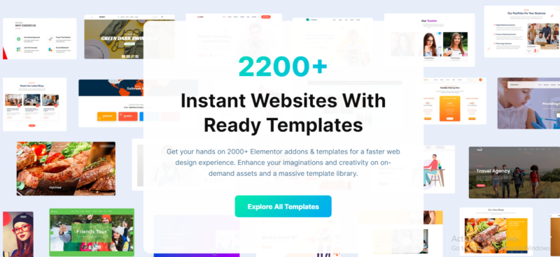 2200+ website template