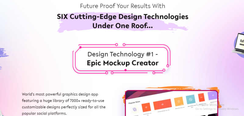 Design Technology Epic Mockup creator