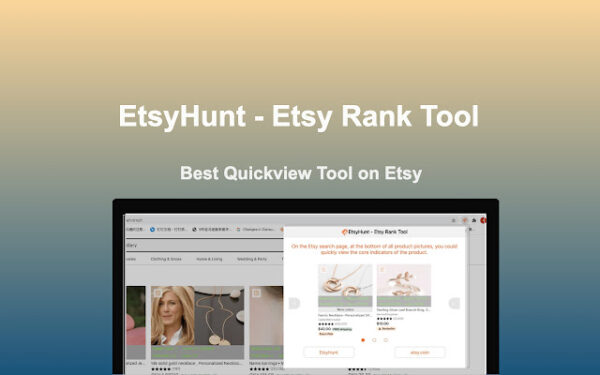 EtsyHunt Easy Rank Tool.