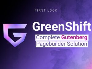 GreenShift Complete Gutenberg Pagebuilder Solution