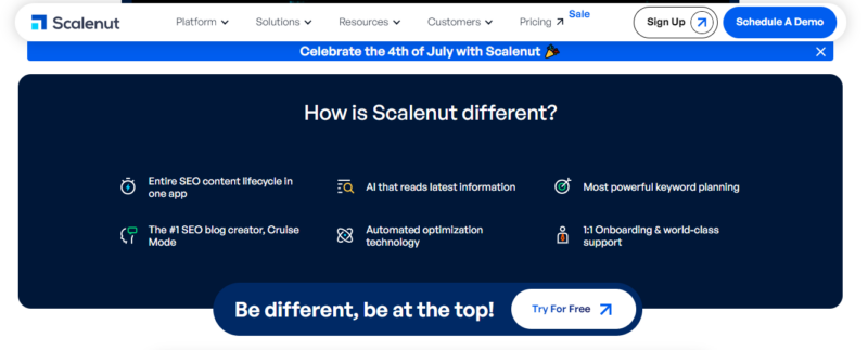 How is ScalNut different
