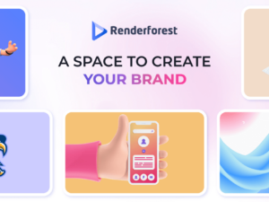 Renderforest A space to create your own brand