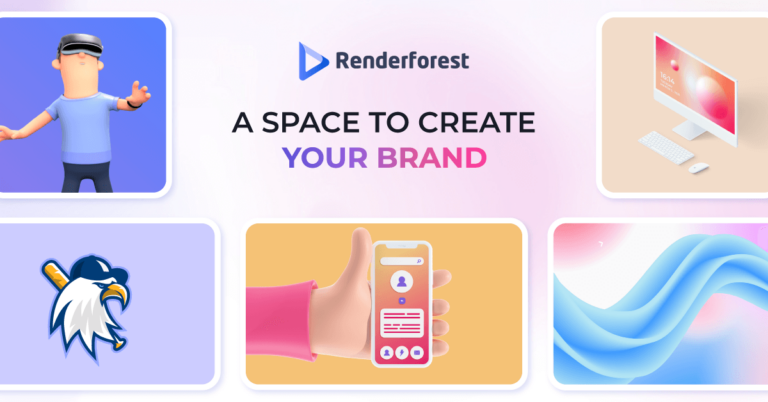 Renderforest A space to create your own brand