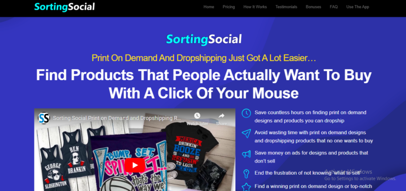 SortingSocial pro