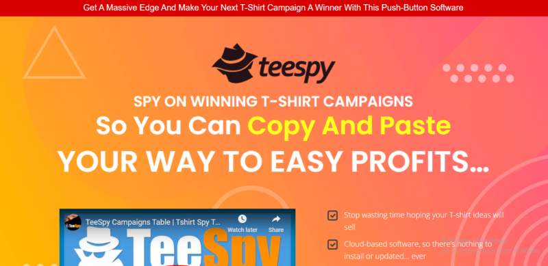 Teespy Pro