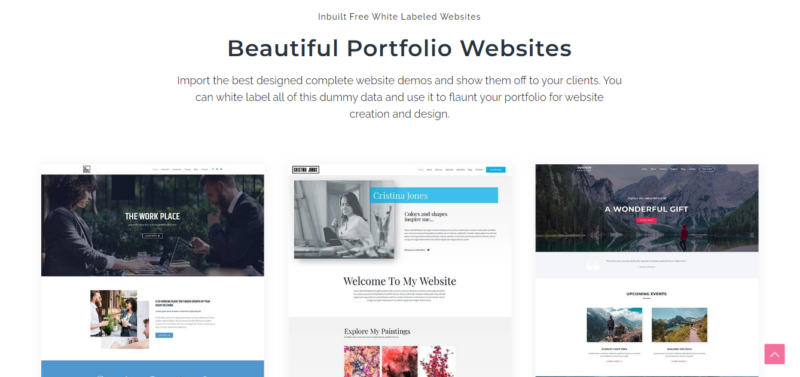 WP Portfolio beautiful portfolio website