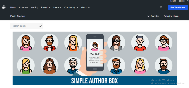 WP Simple Author Box
