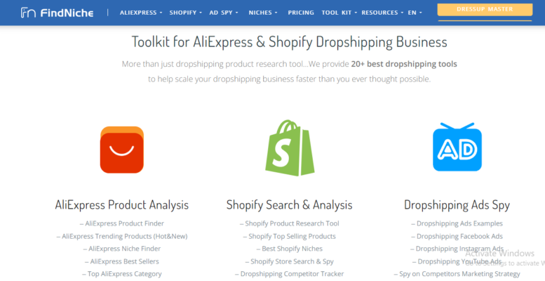 findnice more than 20 best dropshipping tools
