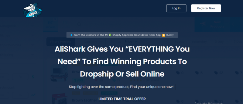 Alishark Homepage