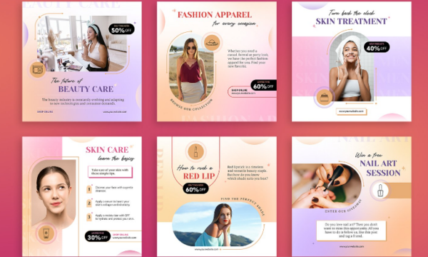 Beauty Care Banner Template Pro