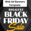 Black Friday Web Ad Banners Template Pro