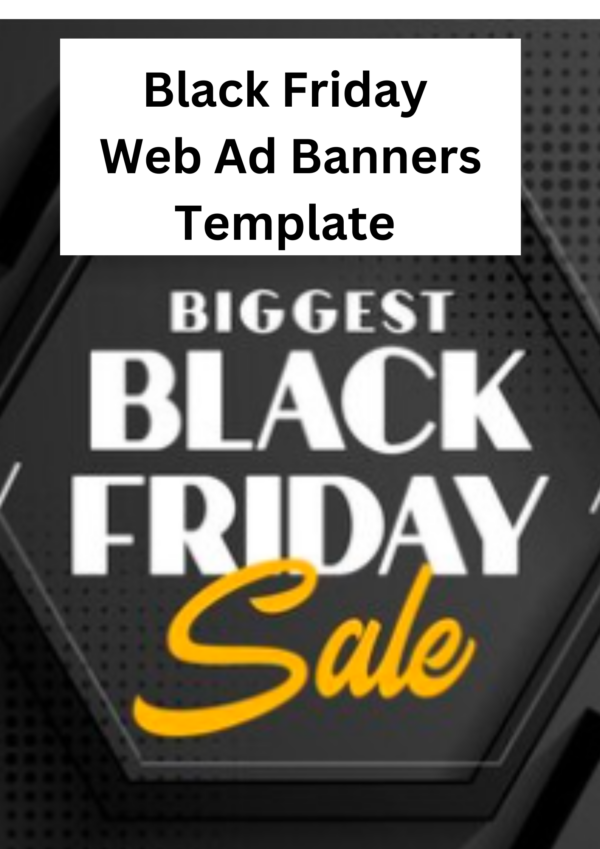 Black Friday Web Ad Banners Template Pro