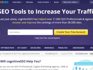 CognitiveSEO free