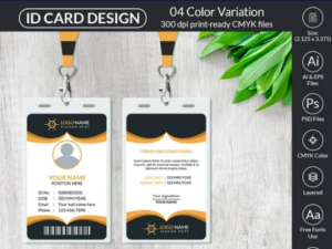 Creative ID Card Template Premium