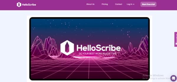 HelloScribe pro