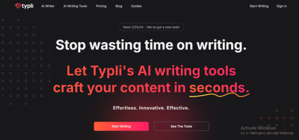 Typli.ai free