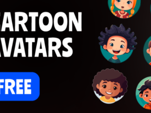 Cartoon Avatar Illustration Set free