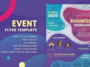 Conference Event Flyer Template pro