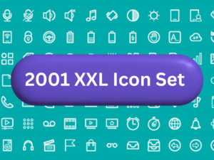 2001 XXL Icon Set pro