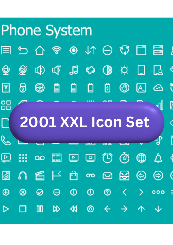 2001 XXL Icon Set pro